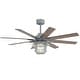 preview thumbnail 9 of 42, 52/66-In Farmhouse Style Industrial Windmill Large Ceiling Fan with Light and Remote