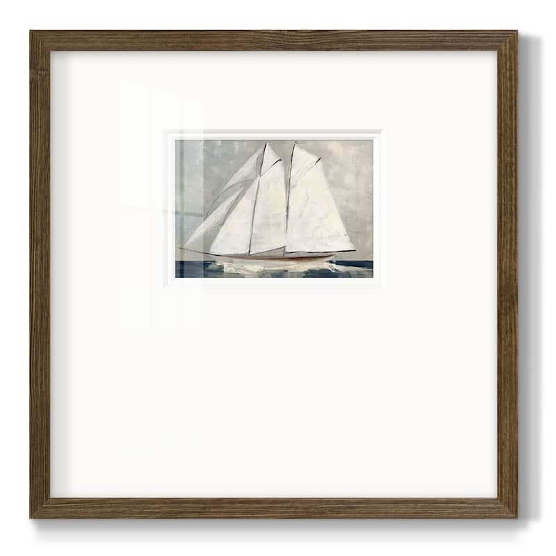 Setting SailPremium Framed Print