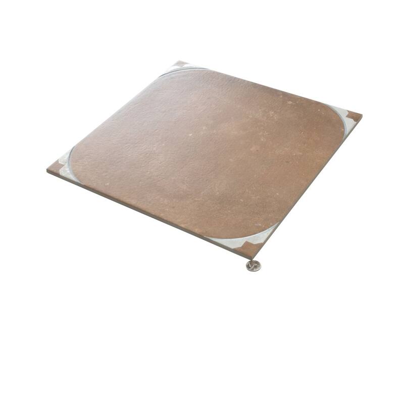 Apollo tile 18" x 18" Citadel Matte Sephia Brown Porcelain Tile (14.75 sq ft/case) - 7 Pack