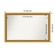 preview thumbnail 42 of 191, Wall Mirror Choose Your Custom Size - Extra Large, Townhouse Gold Wood
