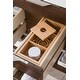 preview thumbnail 9 of 13, James Martin Vanities Mercer Island 72" Double Vanity, Coffee Oak with Brushed Nickel Hardware