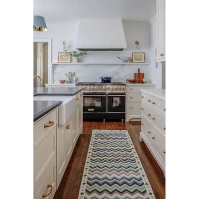Erin Gates by Momeni Abbott Zigzag Stripe Hand Tufted Wool Area Rug