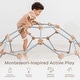 preview thumbnail 9 of 23, Comfy Cubs Wooden Climbing Toys for Toddlers 3-6 - Montessori Climber for Kids - Easy to Assemble