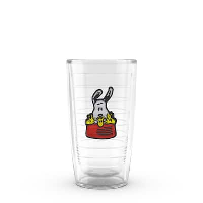 Tervis Peanuts Snoopy Woodstock Best Buddies Collection Made in USA Double Walled Insulated Travel Tumbler, Classic - 16oz