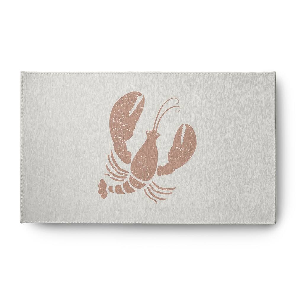 Lobster Nautical Indoor/Outdoor Rug