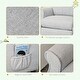 preview thumbnail 14 of 16, Qaba Kids Recliner Chair Children Sofa Angle Adjustable Single Lounger Kids Armchair Gaming Chair with Footrest for Ages 3-8