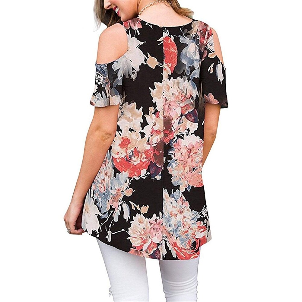 Shop Luranee Business Casual Blouses For Women Mexican Shirts Black Red Size Large Overstock 28954099