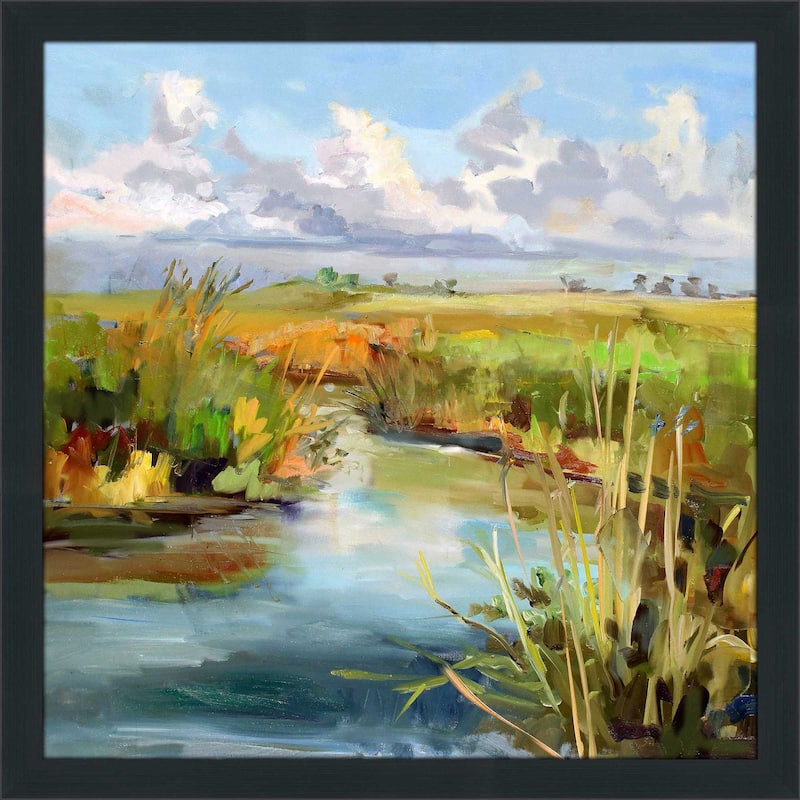 "Afternoon Skies" by Carol Hallock Print on Acrylic