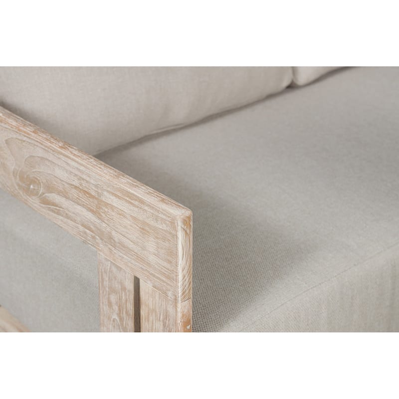 Paradiso Teak Wood Sofa Natural Look
