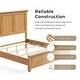 preview thumbnail 11 of 22, Furniture of America Wellington Farmhouse Natural Oak 4-Piece Wood Kids Bedroom Set