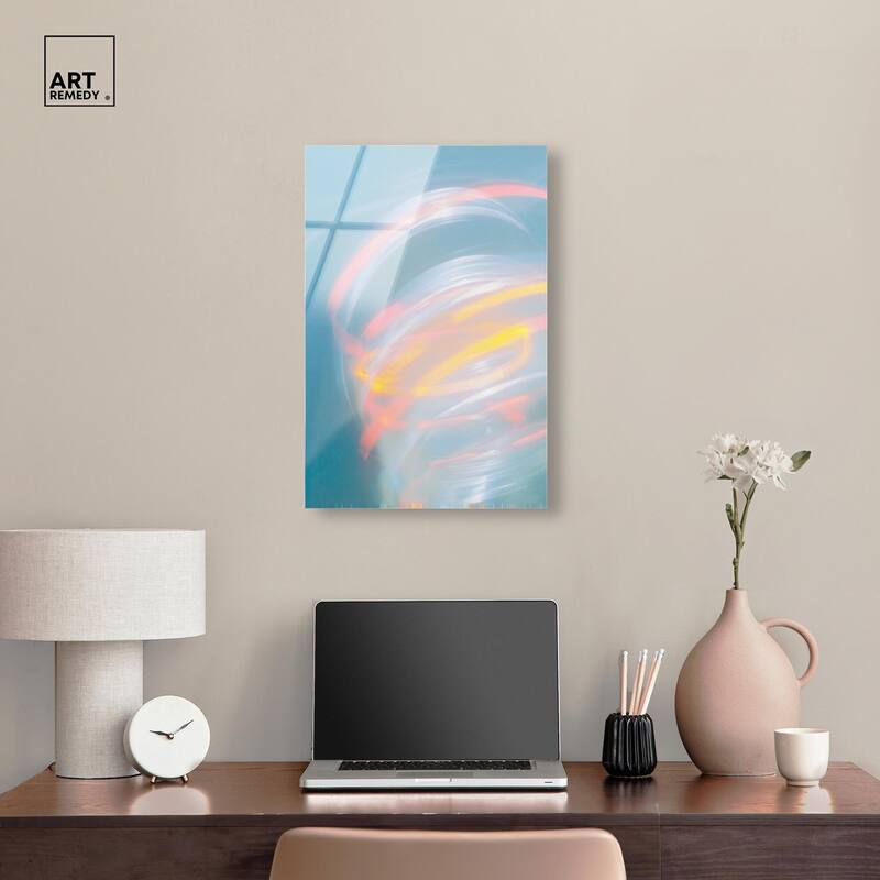 Swirling Light I Acrylic by Art Remedy, Ready to Hang