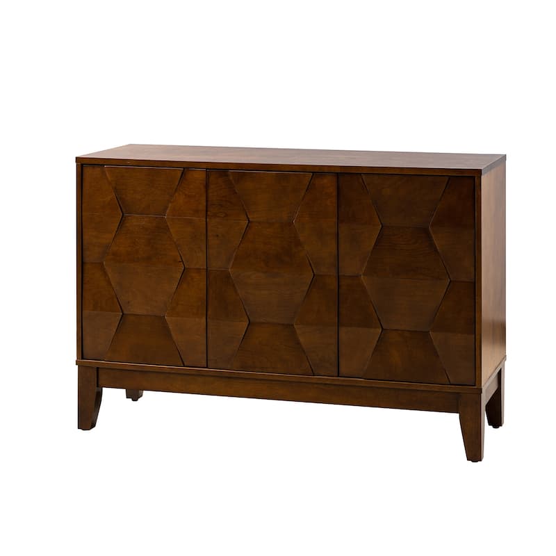 Glenda Contemporary Versatile Adjustable Shelf Storage Cabinet By HULALA HOME