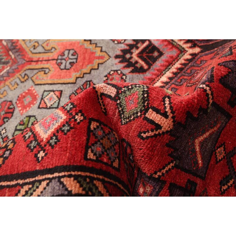 ECARPETGALLERY Hand-knotted Antalya Vintage Red Wool Rug - 3'10 x 6'11