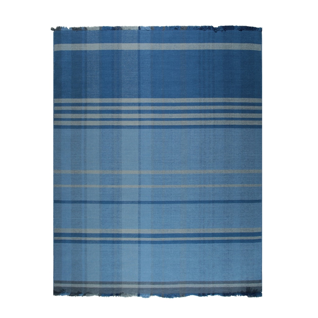 Hand-Knotted Wool Oushak Rug, 9' x 12', Gray Area Rug, Stylish Handcrafted Soft Texture for Bedrooms or Home - L