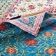 preview thumbnail 7 of 10, Greenland Home Fashions Thalia 100% Cotton Throw Quilt with Velvet Embellishments