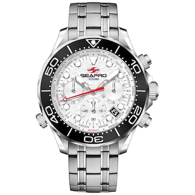 Seapro Men's Mondial Timer White Dial Watch - SP0151 - 6 (36)