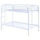 preview thumbnail 16 of 80, Morgan Contemporary Metal Frame Bunk Bed