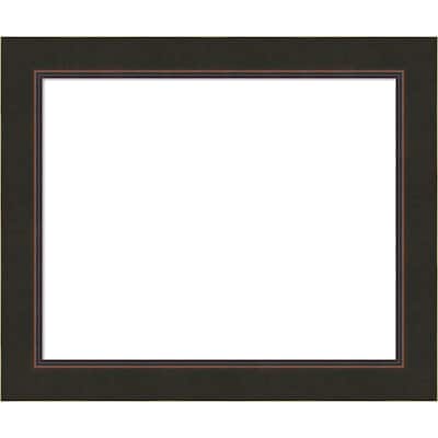 Amanti Art Milano Bronze Framed Dry Erase Magnetic Board