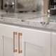preview thumbnail 2 of 1, Design House 189472-SG Porter Cabinet and Drawer Pull 5-Inch (128mm) Center to Center Satin Gold 5-Pack