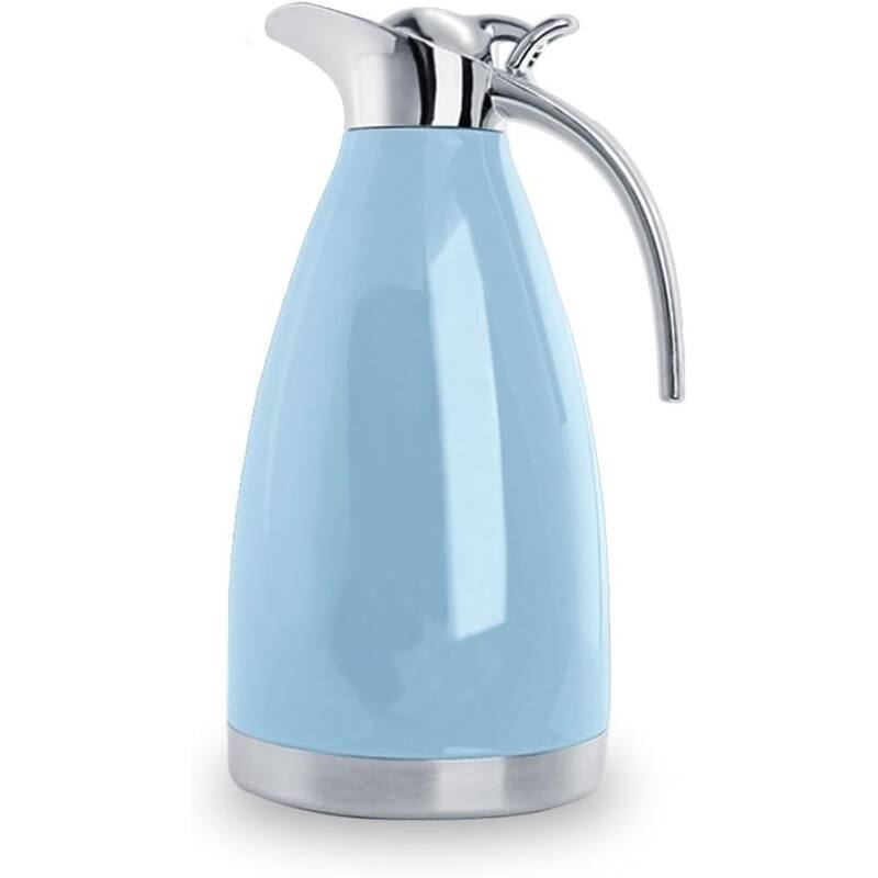 68 oz Stainless Steel Coffee Thermal Carafe,Double Walled Vacuum 12