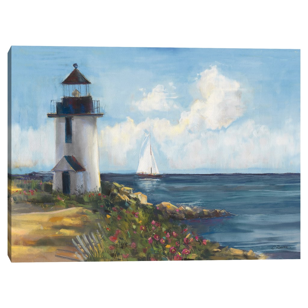 Sunday Morning Sail by Carol Rowan Canvas Art Print