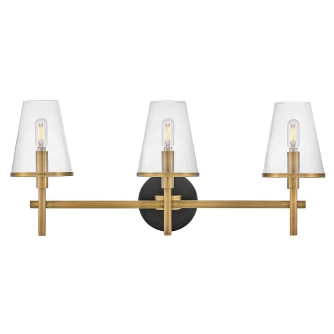Hinkley Lighting 51083 Marten 3 Light 25" Wide Vanity Light with Clear