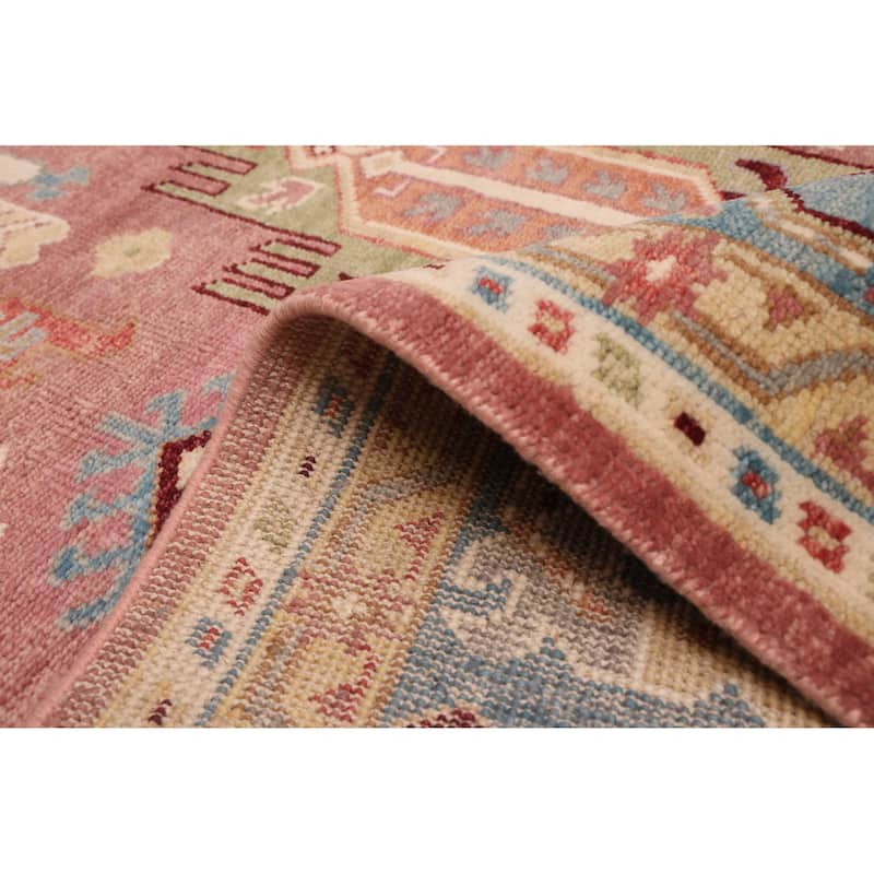 ECARPETGALLERY Hand-knotted Jules Serapi Dark Violet Wool Rug - 7'11 x 9'9