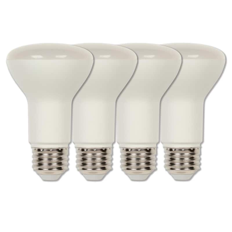 Westinghouse 45-Watt Equivalent Soft White R20 Flood Dimmable LED Light Bulb with Medium Base - Frost - 6-Pack