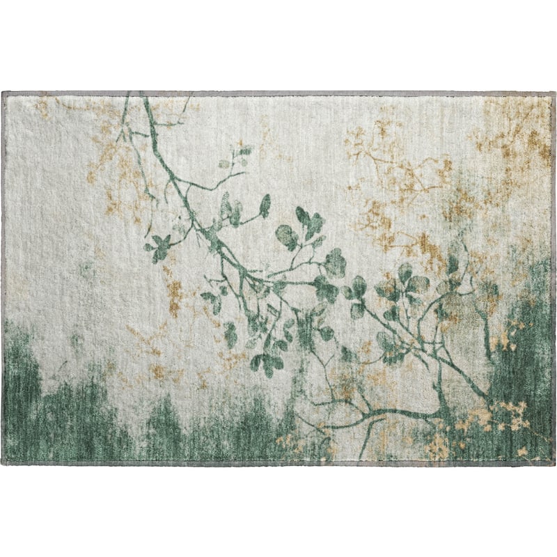 Premium Washable Super Soft Modern Floral Mayfield Rug
