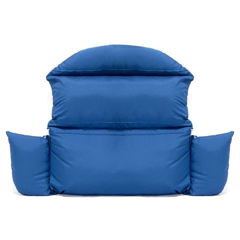 2-Person Hanging Egg Chair Cushion - Durable, Soft Outdoor Swing Seat Replacement - All Colors