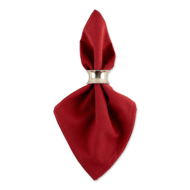 DII Solid Cotton Napkin Set/6
