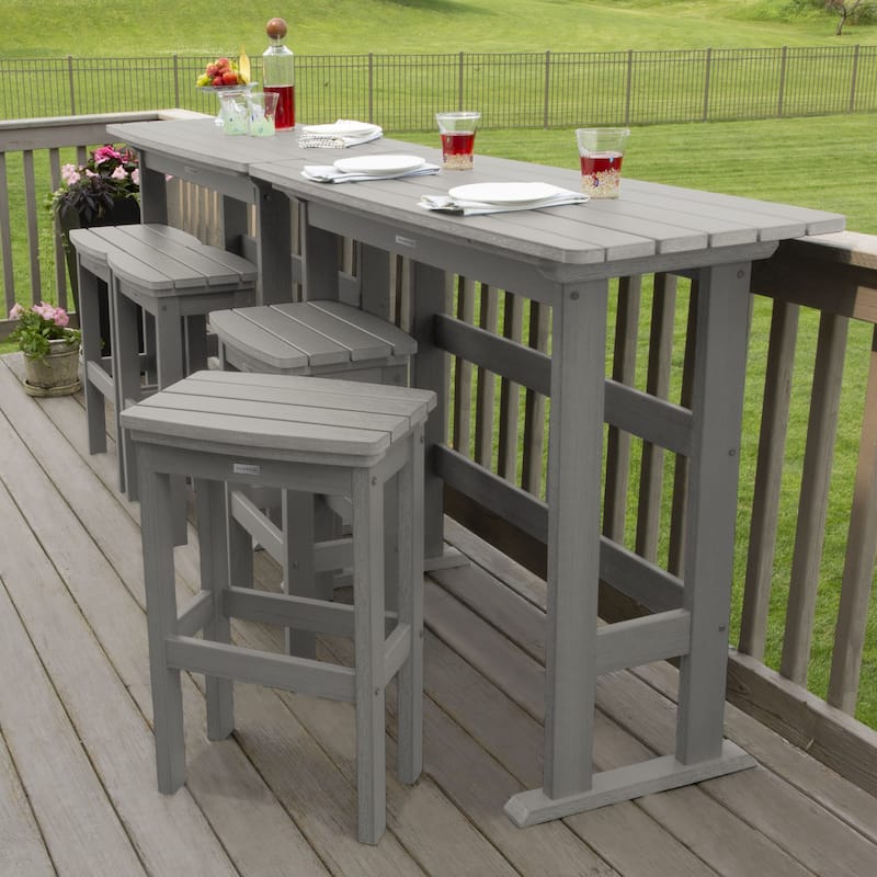 Lehigh 6-Piece Outdoor Balcony Set - Bar-height