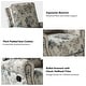 preview thumbnail 51 of 52, Roderich Farmhouse Floral Print Swivel Rocker Recliner with Rolled Arms by HULALA HOME
