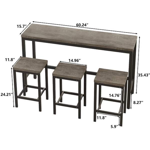 Modern Design Kitchen Dining Table, Pub Table, Long Dining Table Set