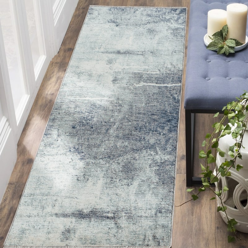 Legacy Collection Stormy Blue Area Rug