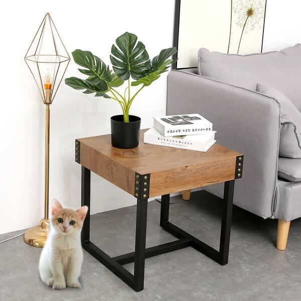 Rustic Coffee Table For Living Room Stylish Farmhouse Wood Rectangular Coffee Tables Accent Table Side Table On Sale Overstock 28753576 Yaheetech x design wood coffee side end table with storage shelf for living room (espresso, rustic).