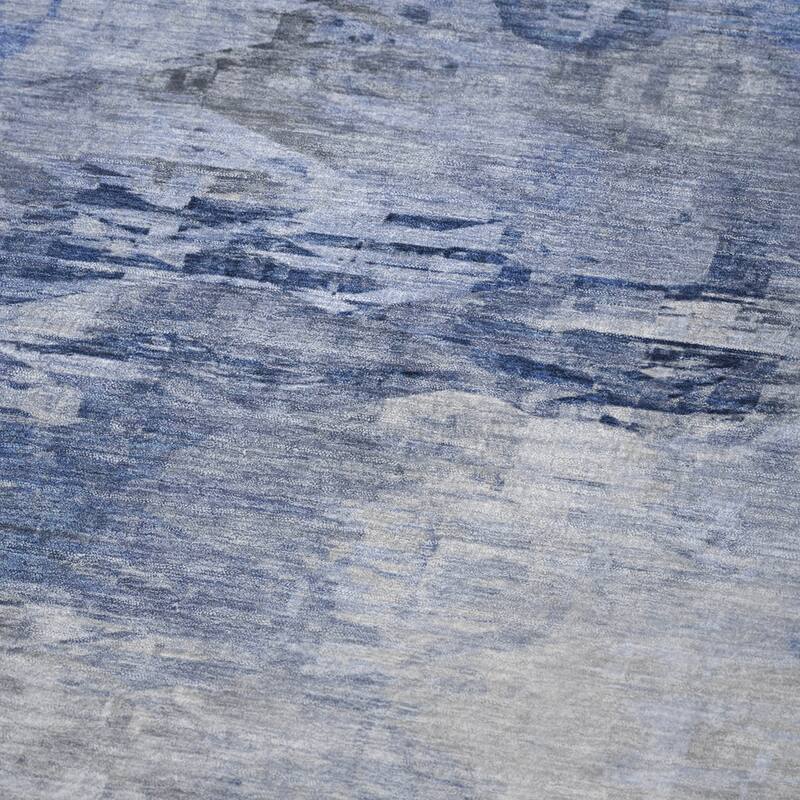 Premium Machine Washable Abstract Modern Sherpa Throw Blanket