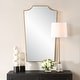 preview thumbnail 6 of 4, Uttermost 08239 Demure 24"W x 40"H Specialty Flat Accent Mirror