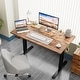 preview thumbnail 3 of 38, Standing Desk Adjustable Height, Electric Sit Stand up Desk for Home Office, Modern Rising Work Table for Computer,Workstation