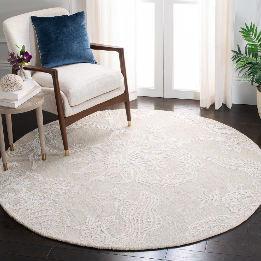 SAFAVIEH Handmade Glamour Korinna Modern Wool Rug