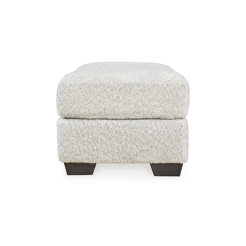 Signature Design by Ashley Brebryan White Ottoman