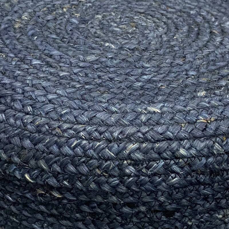 HERAT ORIENTAL Handmade Kilim Upholstered Round Stool