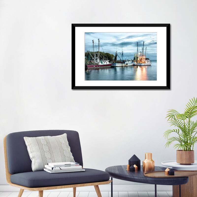 iCanvas "The Shrimping Fleet" by Danny Head