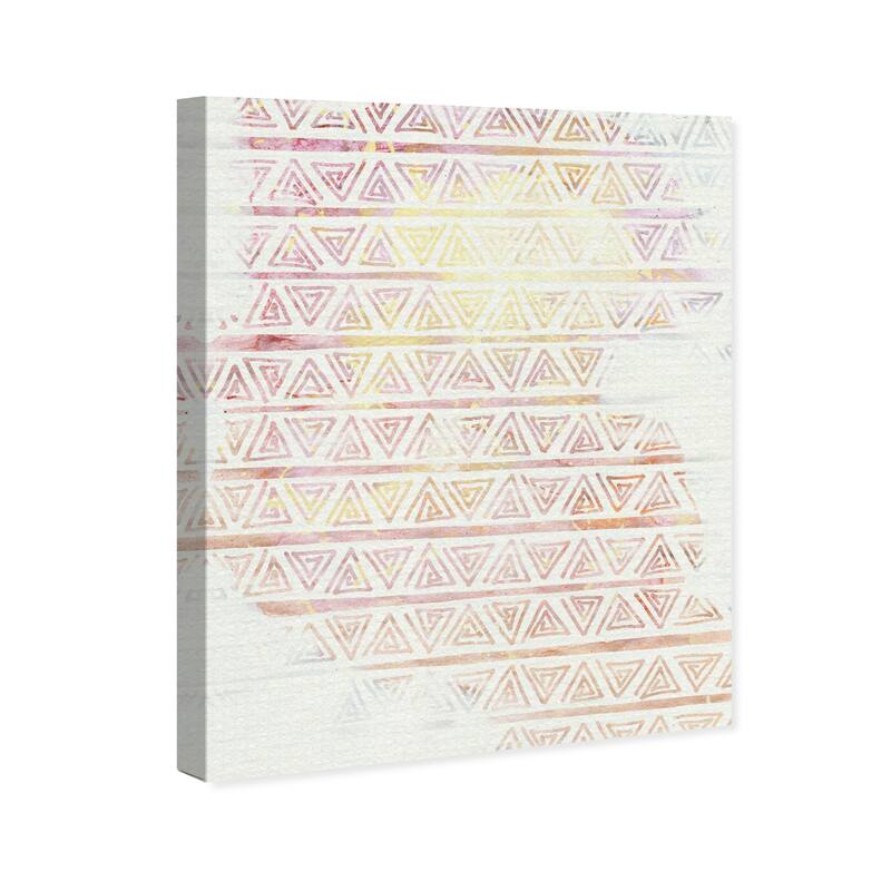 Wynwood Studio Canvas Abstract Brighter Than The Sun White and Modern & Contemporary Wall Art Canvas Print