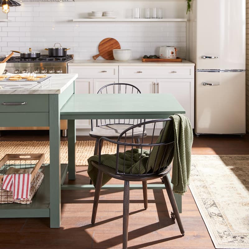 Graneger Farmhouse Wood Multi-Storage Kitchen Island by Furniture of America