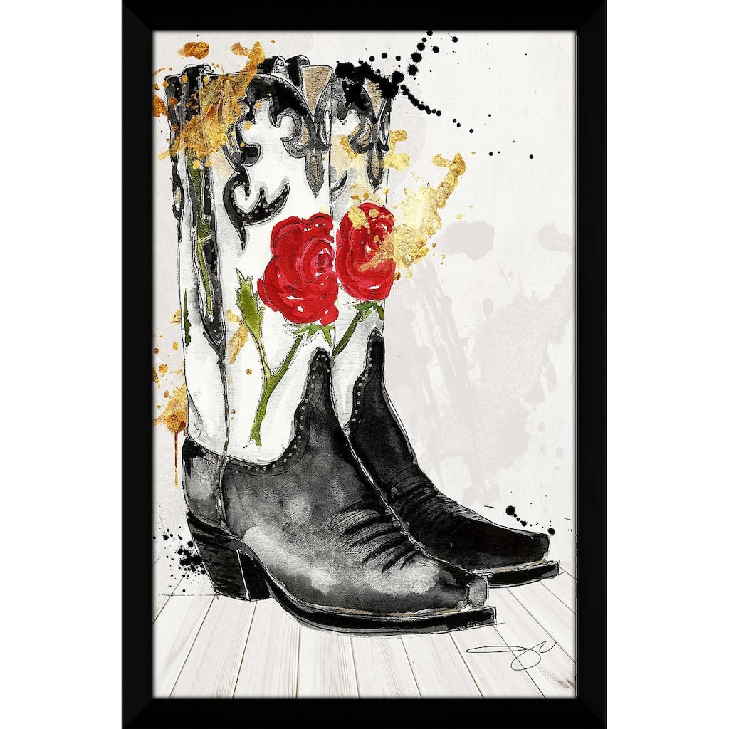 "These Boots" by Jodi Print on Acrylic