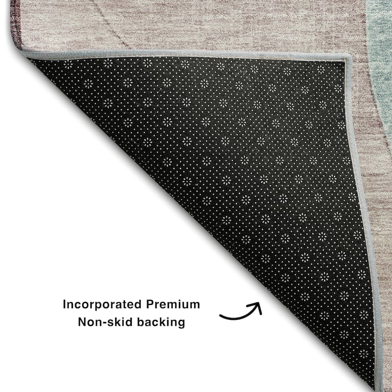 Premium Washable Super Soft Modern Geo Mayfield Rug