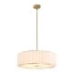 preview thumbnail 3 of 9, GetLedel 24" 5-Light Modern Pleated Drum Chandelier