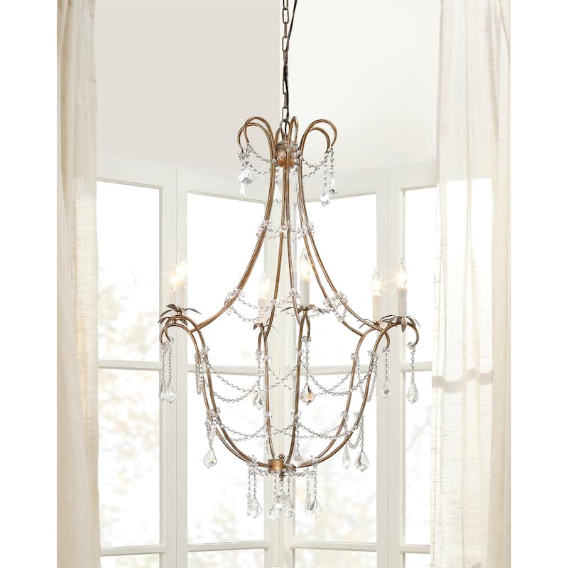 Alden Décor Nesa Crystal Chandelier