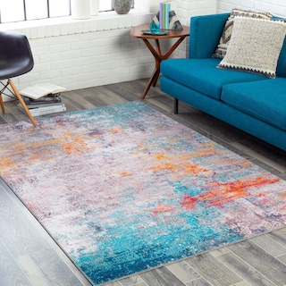 Tamrika Modern Abstract Area Rug